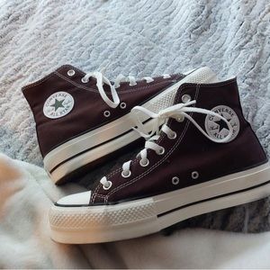Converse platform high tops